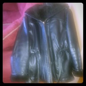 Medium Wilson Leather Coat